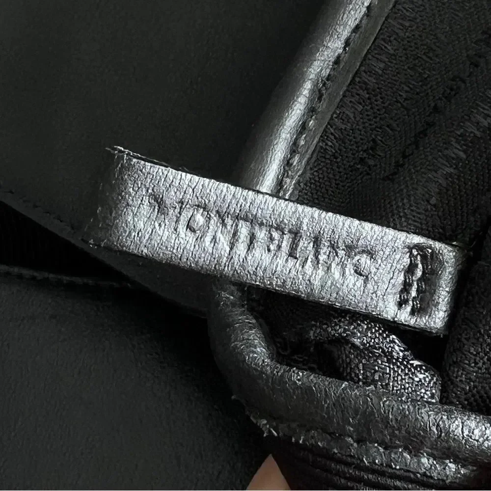 MONTBLANC Authentic Meisterstuck Black Fabric & Leather Messenger Cross Bag